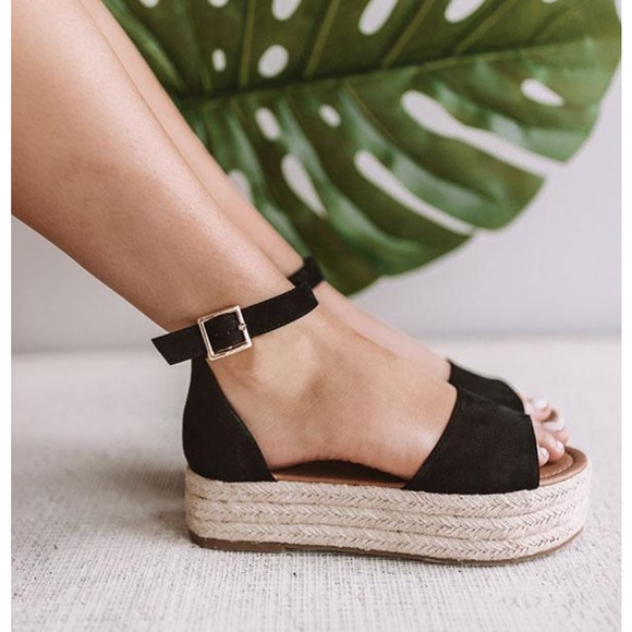 LOU-LOU- Espadrille Flatform Sandal - Picture 3 of 5